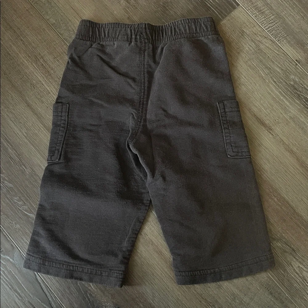Jumping Beans brown pull on elastic waist pants 12M